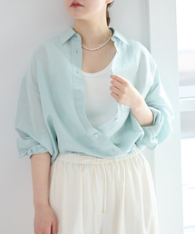 MA/RE/マレ カシュクールSHIRTS シャツ LIGHT COTTON 104 GR（シャツ