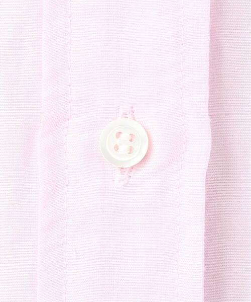 IENA(イエナ)の「《追加》ラミーリヨセル2wayシャツ(シャツ/ブラウス・レディース・ピンク/ライトグリーン/ブラウン/スカイブルー/ホワイト・FREE)」の7枚目の写真