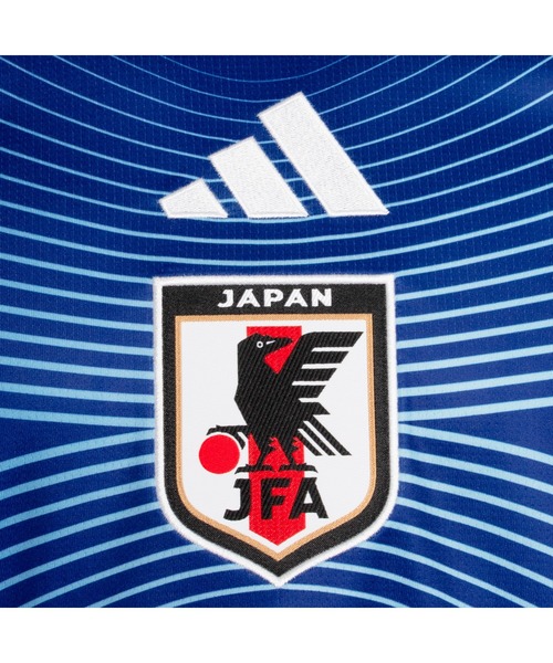 adidas（アディダス）の「アディダス サッカー日本代表 2026 ホーム レプリカ ユニフォーム 長袖（Tシャツ/カットソー・メンズ・ブルー・4L/S/M/L/LL/3L）」の5枚目の写真