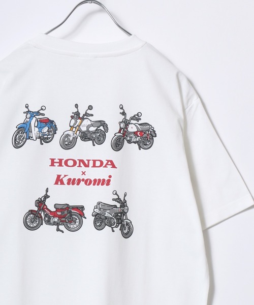 sanrio(サンリオ)の「2026SS HONDA×kuromi/ホンダ×クロミ バックプリント半袖Tシャツ レディース メンズ(Tシャツ/カットソー・レディース・ブラック系その他/ブラック/ホワイト系その他/ホワイト・LL/L/M)」の10枚目の写真