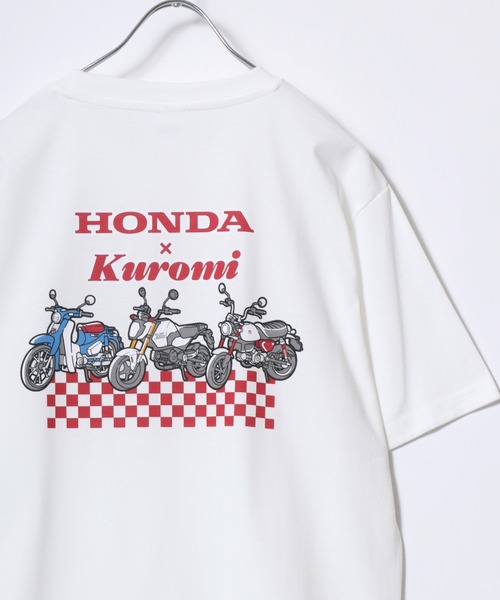sanrio(サンリオ)の「2026SS HONDA×kuromi/ホンダ×クロミ バックプリント半袖Tシャツ レディース メンズ(Tシャツ/カットソー・レディース・ブラック系その他/ブラック/ホワイト系その他/ホワイト・LL/L/M)」の12枚目の写真