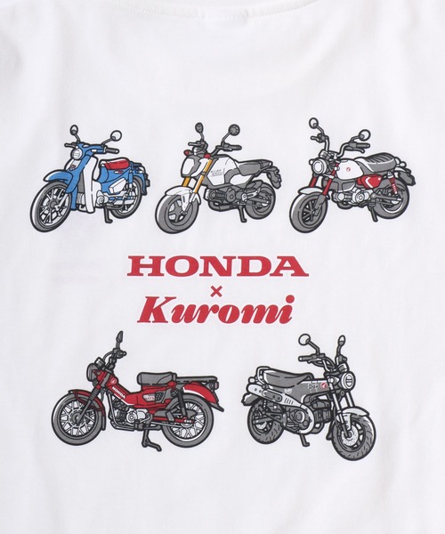 sanrio(サンリオ)の「2026SS HONDA×kuromi/ホンダ×クロミ バックプリント半袖Tシャツ レディース メンズ(Tシャツ/カットソー・レディース・ブラック系その他/ブラック/ホワイト系その他/ホワイト・LL/L/M)」の6枚目の写真