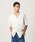 BEAUTY&YOUTH UNITED ARROWS�i�r���[�e�B�[�A���h���[�X���i�C�e�b�h�A���[�Y�j�́uHI-LINE 120/2 �u���[�h ���M�����[ �V���[�g�X���[�u �V���c�i�V���c/�u���E�X�j�v�b�z���C�g