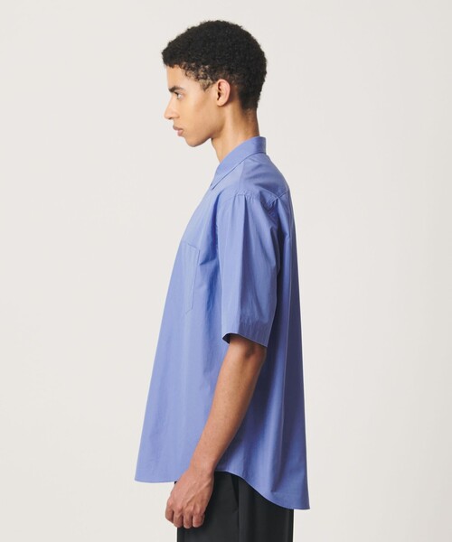 BEAUTY&YOUTH UNITED ARROWS(ビューティーアンドユースユナイテッドアローズ)の「HI-LINE 120/2 ブロード レギュラー ショートスリーブ シャツ(シャツ/ブラウス・メンズ・ホワイト/ネイビー/マスタード/ブラック/ライトブルー・L/M/XL/S)」の16枚目の写真