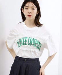 【Lee】SHIRRING H/S TEE