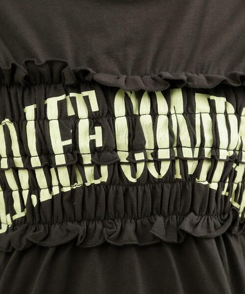 grove(グローブ)の「【Lee】SHIRRING H/S TEE(Tシャツ/カットソー・レディース・オフホワイト/チャコールグレー/グレー・02)」の15枚目の写真