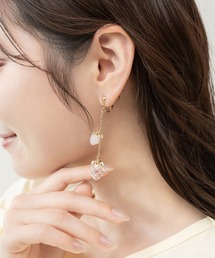RANDA（ランダ）の「【Cherry＆Strawberry】ストロベリーモチーフイヤリング（イヤリング）」