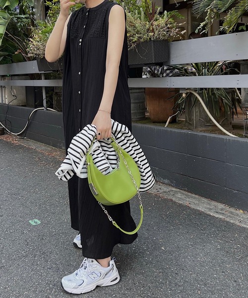 nananamoe(ナナナモエ)の「cotton lace 2way SH/OP / コットンレースツーウェイシャツワンピース(ワンピース・レディース・アイボリー/ブラック・FREE)」の18枚目の写真