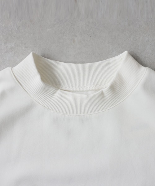 antiqua(アンティカ)の「モックネック カットソー(Tシャツ/カットソー・レディース・ホワイト/ブラック・C/REGULER)」の17枚目の写真