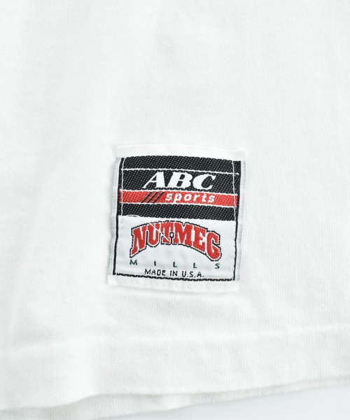 NBA/NFL/NHL/MLB(エヌビーエーエヌエフエルエヌエイチエルエムエルビー)の「【USED】90’s NUTMEG “NFL Las Vegas RAIDERS” Tシャツ USA製(Tシャツ/カットソー・メンズ・ホワイト・X-LARGE)」の5枚目の写真