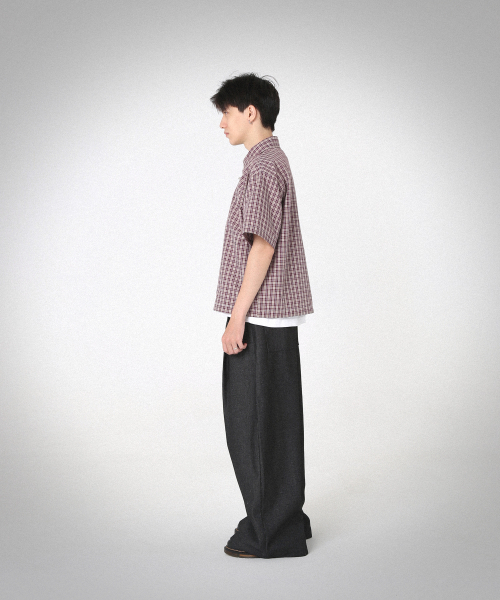 ROCKPSYCHO(ロックサイコ)の「セミワイドカーブデニムパンツ003(デニムパンツ・メンズ・ブラック・MEDIUM/LARGE)」の6枚目の写真