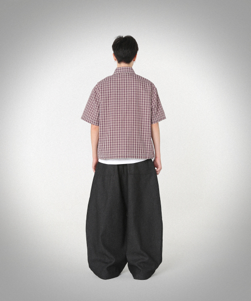 ROCKPSYCHO(ロックサイコ)の「セミワイドカーブデニムパンツ003(デニムパンツ・メンズ・ブラック・MEDIUM/LARGE)」の7枚目の写真