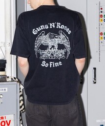 MONKEY TIME | <GUNS N’ ROSES × monkey time>プリント Tシャツ(Tシャツ/カットソー)