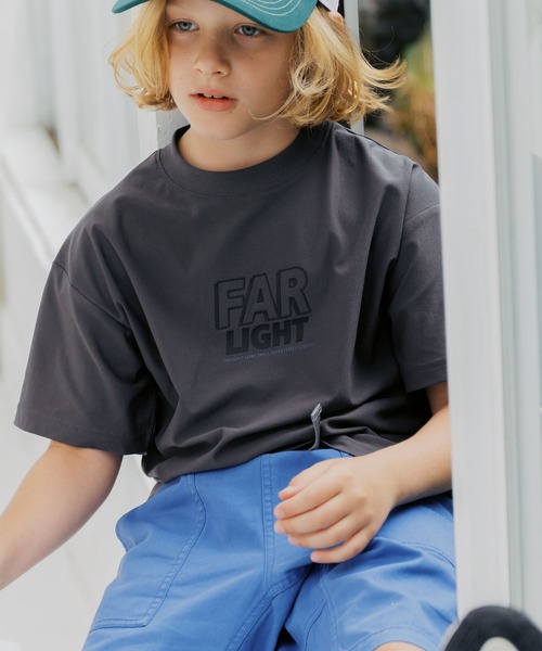 GLOBAL WORK(グローバルワーク)の「サラサラ快適DRYプリント/637855(Tシャツ/カットソー・キッズ・ホワイト/ホワイト系その他/グレー系その他7/ブラック/ホワイト系その他2/グリーン/ライトグレー・130cm/160cm/150cm/140cm)」の6枚目の写真