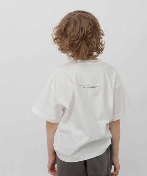 GLOBAL WORK(グローバルワーク)の「サラサラ快適DRYプリント/637855(Tシャツ/カットソー・キッズ・ホワイト/ホワイト系その他/グレー系その他7/ブラック/ホワイト系その他2/グリーン/ライトグレー・130cm/160cm/150cm/140cm)」の12枚目の写真