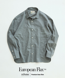 JOURNAL STANDARD relume | European Flax / ヨーロピアンフラックス リネン/レーヨン シャツ(シャツ/ブラウス)