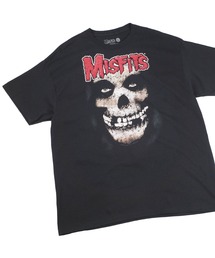 【GMerch/ジーマーチ】Misfits FIEND SKULL BLACK T-SHIRTS TS004MIS