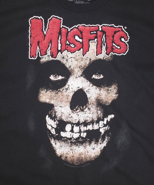 INNOCENT(イノセント)の「【GMerch/ジーマーチ】Misfits FIEND SKULL BLACK T-SHIRTS TS004MIS(Tシャツ/カットソー・メンズ・ブラック・X-LARGE/XX-LARGE/LARGE)」の4枚目の写真