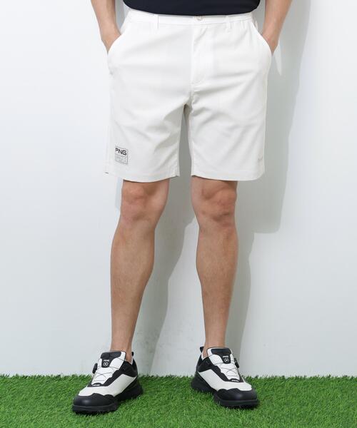PING(ピン)の「【PING APPAREL】ストレッチサッカー5ポケットショートパンツ <GOLD> (MENS)(その他パンツ・メンズ・ブラック/ホワイト/ベージュ/イエロー・M/LL1/LL/L/S)」の2枚目の写真