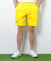 【PING APPAREL】ストレッチサッカー5ポケットショートパンツ ＜GOLD＞ (MENS)