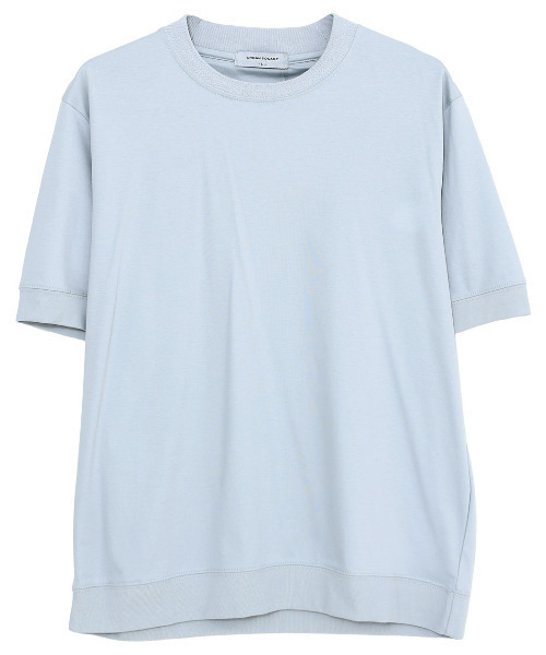 SILVER BULLET(シルバーバレット)の「『SILVER BULLET SELECT AP/シルバーバレットセレクト』クルーネック ジャケット専用半袖ドレスTシャツ(Tシャツ/カットソー・メンズ・ブルーグレー/シルバー/ブラック/ホワイト・L/LL/M)」の21枚目の写真