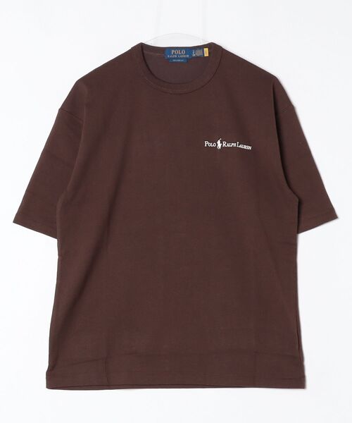 POLO RALPH LAUREN(ポロ ラルフ ローレン)の「リラックス フィット ロゴ ジャージー Tシャツ(Tシャツ/カットソー・メンズ・ブラウン系・XXL/XS/XL/S/M/L)」の6枚目の写真