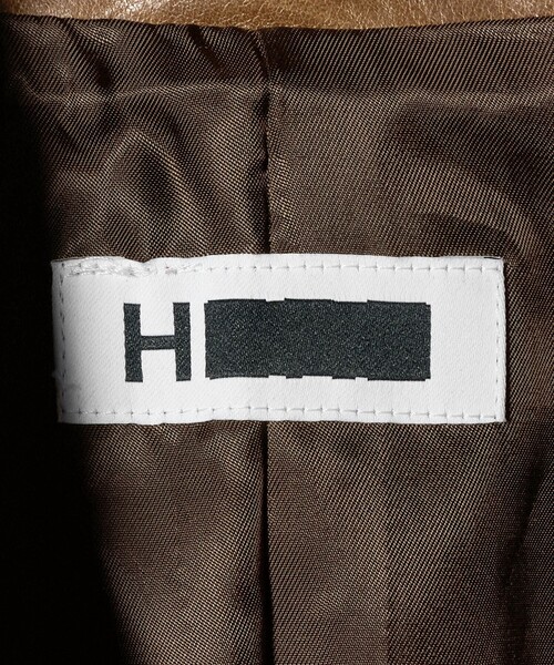 H BEAUTY&YOUTH UNITED ARROWS(エイチビューティーアンドユースユナイテッドアローズ)の「<H>カウレザー ジャケット(テーラードジャケット・レディース・ダークブラウン・M/S)」の15枚目の写真