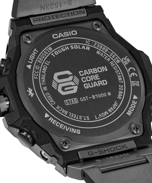 G-SHOCK(ジーショック)の「G-SHOCK/ジーショック 腕時計 G-STEEL GST-B1000BD-1AJ(アナログ腕時計・メンズ・ブラック・FREE)」の4枚目の写真