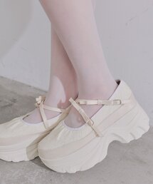 OLIVE des OLIVE | ツイードバレエシューズ(バレエシューズ)