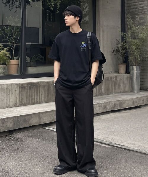 ARTISTWEAR（アーティストウェア）の「[ATW] スリッププラネット半袖Tシャツ（Tシャツ/カットソー・レディース・ブラック・XXXX-LARGE/XX-LARGE/X-LARGE/LARGE/MEDIUM/SMALL）」の10枚目の写真