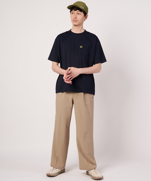 Arnold Palmer（アーノルドパーマー）の「シェア コットンタッチ ミニマルロゴ Tシャツ（Tシャツ/カットソー・レディース・ネイビー/ホワイト/ピンク/カーキ・M/S/L/XS/LL）」の15枚目の写真