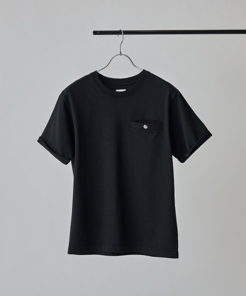 Lui's（ルイス）の「ヘビーオンスポケットTシャツ（Tシャツ/カットソー・メンズ・ホワイト/ブラック・M/S）」の20枚目の写真