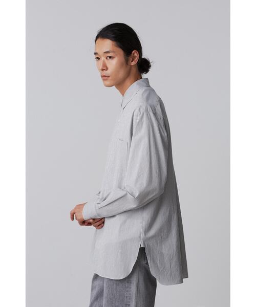 YLEVE（イレーヴ）の「YLEVE / COTTON STRIPE / CHECK SHIRT（シャツ/ブラウス・メンズ・ブラック系その他/ホワイト系その他2・4/3/5）」の5枚目の写真