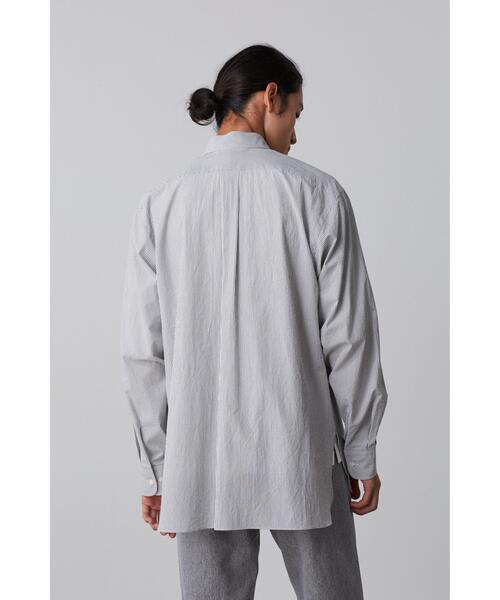 YLEVE（イレーヴ）の「YLEVE / COTTON STRIPE / CHECK SHIRT（シャツ/ブラウス・メンズ・ブラック系その他/ホワイト系その他2・4/3/5）」の6枚目の写真