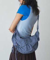 LASSIE BAG - CHECK BLUE