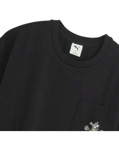 PUMA(プーマ)の「PUMA プーマ メンズ ESS エレベーテッド MX ベビー TR 長袖 Tシャツ(Tシャツ/カットソー・メンズ・ブラック系/モスグリーン/ホワイト・XX-LARGE/MEDIUM/SMALL/X-LARGE/LARGE)」の19枚目の写真