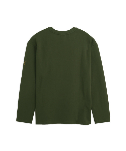 PUMA(プーマ)の「PUMA プーマ メンズ ESS エレベーテッド MX ベビー TR 長袖 Tシャツ(Tシャツ/カットソー・メンズ・ブラック系/モスグリーン/ホワイト・XX-LARGE/MEDIUM/SMALL/X-LARGE/LARGE)」の22枚目の写真