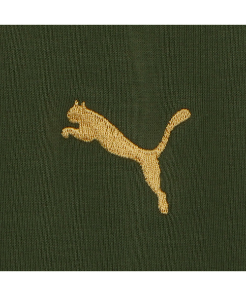 PUMA(プーマ)の「PUMA プーマ メンズ ESS エレベーテッド MX ベビー TR 長袖 Tシャツ(Tシャツ/カットソー・メンズ・ブラック系/モスグリーン/ホワイト・XX-LARGE/MEDIUM/SMALL/X-LARGE/LARGE)」の5枚目の写真
