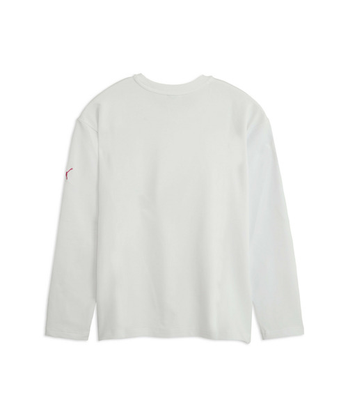 PUMA(プーマ)の「PUMA プーマ メンズ ESS エレベーテッド MX ベビー TR 長袖 Tシャツ(Tシャツ/カットソー・メンズ・ブラック系/モスグリーン/ホワイト・XX-LARGE/MEDIUM/SMALL/X-LARGE/LARGE)」の9枚目の写真