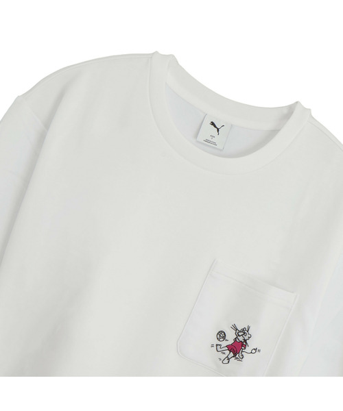 PUMA(プーマ)の「PUMA プーマ メンズ ESS エレベーテッド MX ベビー TR 長袖 Tシャツ(Tシャツ/カットソー・メンズ・ブラック系/モスグリーン/ホワイト・XX-LARGE/MEDIUM/SMALL/X-LARGE/LARGE)」の12枚目の写真