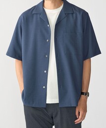 SHIPS:〈MADE IN JAPAN〉5スリーブ オープンカラー シャツ