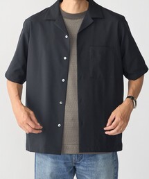 SHIPS:〈MADE IN JAPAN〉5スリーブ オープンカラー シャツ