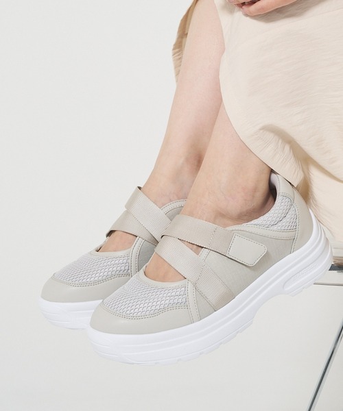 STANDOOL TOKYO(スタンドゥール)の「≪UNISEX≫ +6.5cmヒールアップサンダルスニーカー/Heel Up Sandal Sneaker 【CIELA/シエラ】(サンダル・メンズ・グレー系その他/ブラック・22.5cm/23.5cm/24.5cm/25.5cm/26.5cm/27.5cm)」の1枚目の写真