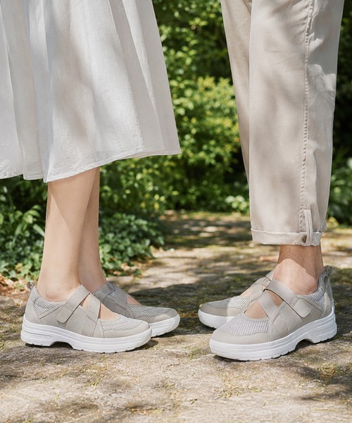 STANDOOL TOKYO(スタンドゥール)の「≪UNISEX≫ +6.5cmヒールアップサンダルスニーカー/Heel Up Sandal Sneaker 【CIELA/シエラ】(サンダル・メンズ・グレー系その他/ブラック・22.5cm/23.5cm/24.5cm/25.5cm/26.5cm/27.5cm)」の6枚目の写真