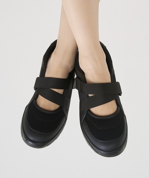 STANDOOL TOKYO(スタンドゥール)の「≪UNISEX≫ +6.5cmヒールアップサンダルスニーカー/Heel Up Sandal Sneaker 【CIELA/シエラ】(サンダル・メンズ・グレー系その他/ブラック・22.5cm/23.5cm/24.5cm/25.5cm/26.5cm/27.5cm)」の10枚目の写真