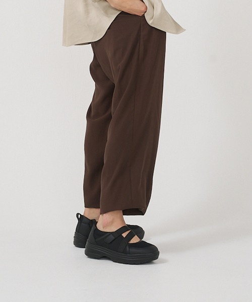 STANDOOL TOKYO(スタンドゥール)の「≪UNISEX≫ +6.5cmヒールアップサンダルスニーカー/Heel Up Sandal Sneaker 【CIELA/シエラ】(サンダル・メンズ・グレー系その他/ブラック・22.5cm/23.5cm/24.5cm/25.5cm/26.5cm/27.5cm)」の9枚目の写真