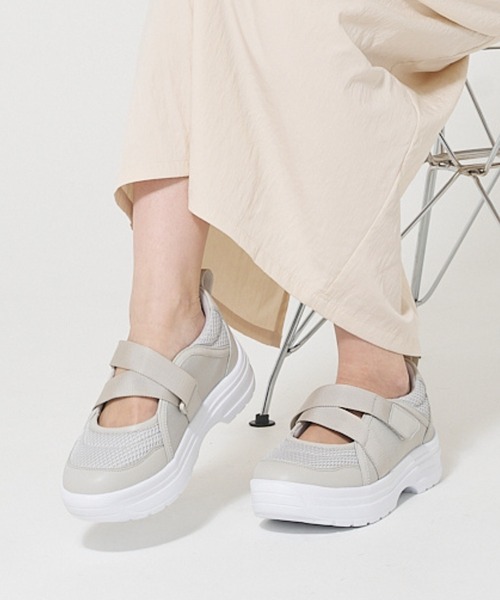 STANDOOL TOKYO(スタンドゥール)の「≪UNISEX≫ +6.5cmヒールアップサンダルスニーカー/Heel Up Sandal Sneaker 【CIELA/シエラ】(サンダル・メンズ・グレー系その他/ブラック・22.5cm/23.5cm/24.5cm/25.5cm/26.5cm/27.5cm)」の20枚目の写真