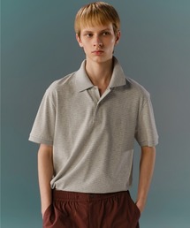 MODE COMMUTER（モードコミューター）の「Yarn-Dyed Striped S S Polo Shirt（ポロシャツ）」
