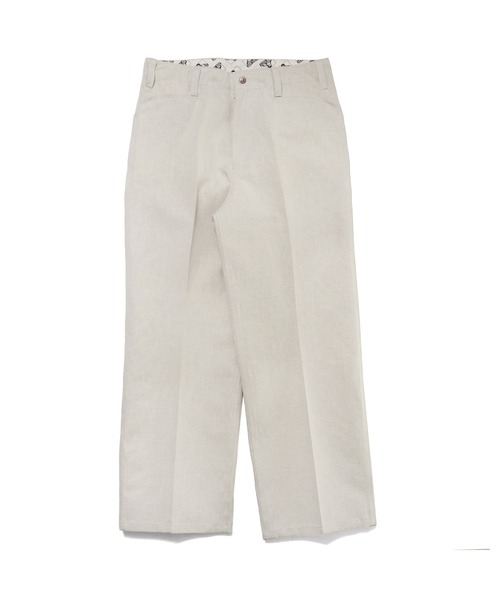 BEN DAVIS(ベンデイビス)の「Cotton /Line Pants〈Ben Davis Signature collection Curated by POGGY〉/コットンリネンパンツ(その他パンツ・メンズ・ナチュラル・34inch/32inch)」の1枚目の写真
