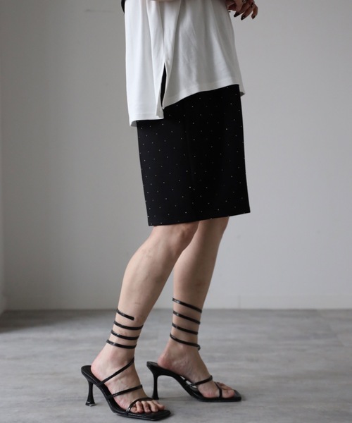 model：155cm. 着用サイズ：FREE